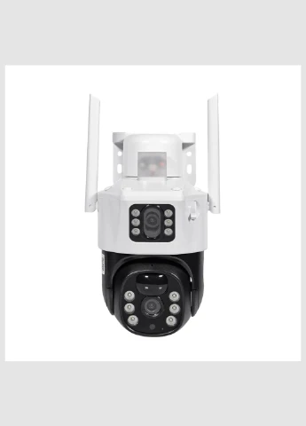IP PTZ-відеокамера автономна з 4G та сонячною панеллю 2Mp+2Mp VLC-9192IG/2C (Solar) White f=4mm, на акумуляторних Light Vision (303700878)