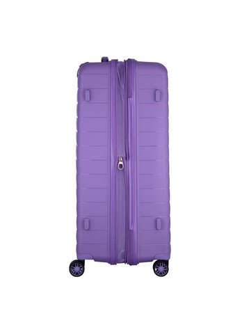 Валіза, Aero, поліпропілен, велика, 99/119 л, TSA, 4 колеса, EXP, лавандовий 2E (370617193)