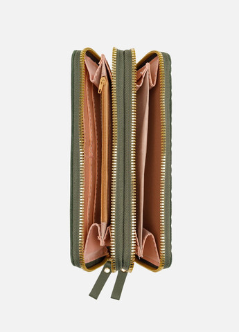 Женский кошелек цвет зеленый ЦБ-00266801 No Brand (314800412)