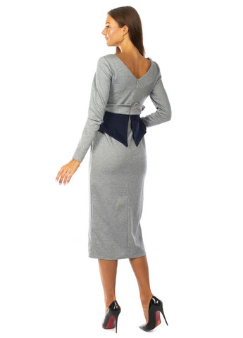 Сіра сукня Mtp однотонна