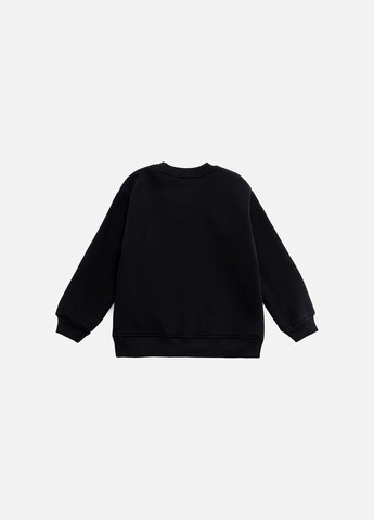 Yuki свитшот для девочки цвет черный cb-00230122 черный футер