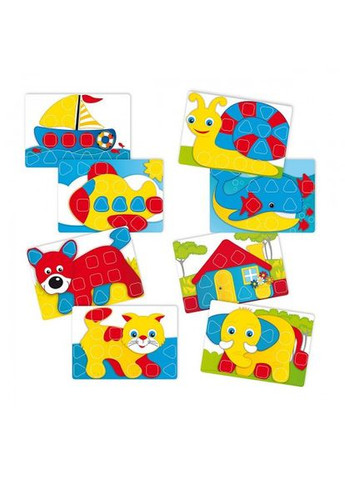 Набор Для занятий Мозаикой (46 Мм (24 Шт.) + Доска) Quercetti (290111111)