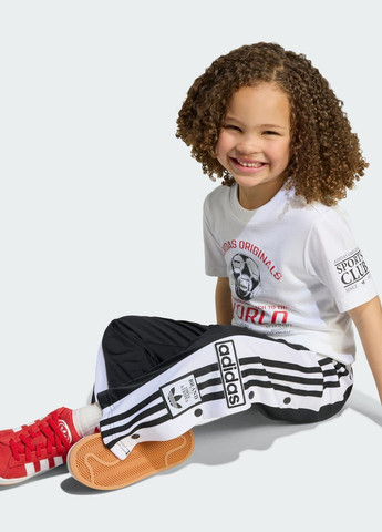 Белая демисезонная футболка graphic kids adidas