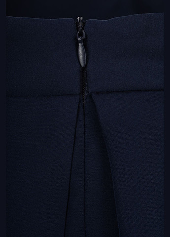 Темно-синяя повседневный однотонная юбка LAWA
