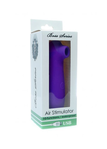 Вакуумний стимулятор клітора, фіолетовий Boss Series (292117979)