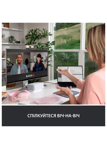 Веб-камера (960-001421) Logitech Brio 500 Rose (391710035)