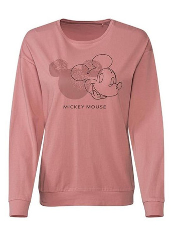 Темно-рожева всесезон піжама реглан + брюки Disney