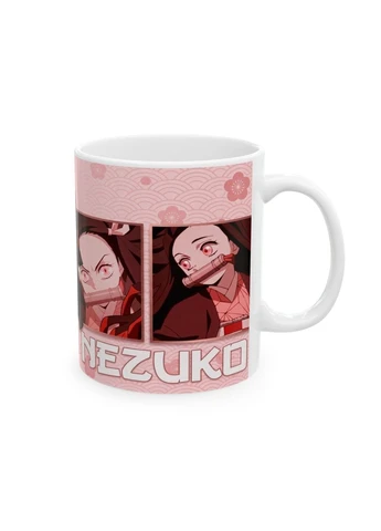 Кружка с принтом "Demon Slayer: Kimetsu no Yaiba" - Nezuko No Brand (390192571)
