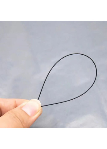 Тросик металевий UETEEY для системи BOA 100 см пара Чорний No Brand (365038893)