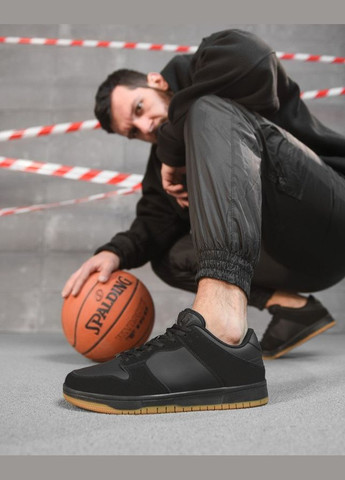 Чорні всесезон мужские кроссовки dunke black No Brand