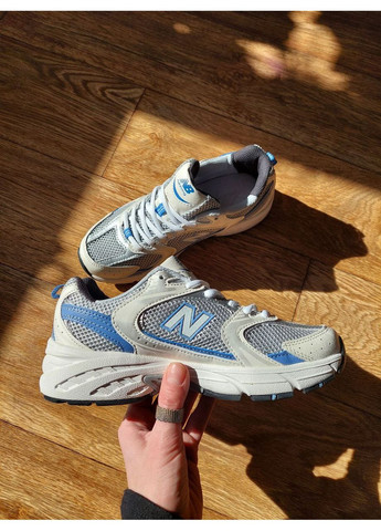 Білі Осінні кросівки new balance 530 steel blue mr530kc нью беланс 530 No Brand