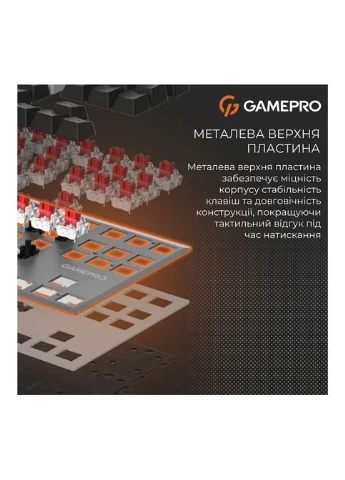 Клавиатура Genesis Joker Pro MK124G Pro Outemu Red Switch Wireless/Bluetooth/USB UA Gray (MK124G Pro) GAMEPRO Genesis Joker Pro MK124G Pro Outemu Red Switch Wir (377856733)
