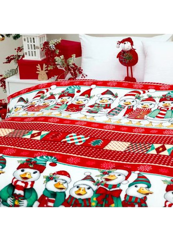 Плед флисовый Праздничные утята 9130 150х200 см Love You (365432388)