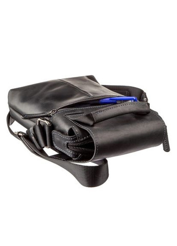 Сумка (11173) Shvigel Шкіряна Чорна (364660027)