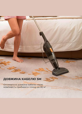 Пылесос Corded Hand Stick Vacuum Cleaner (DX115C) DEERMA (306527501)