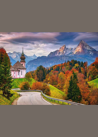 Пазл Осінь у Баварських Альпах 2000 деталей Castorland (317187369)