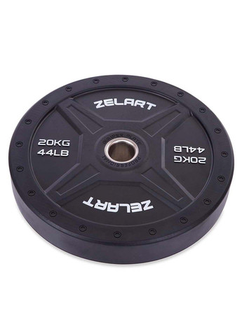 Блины диски бамперные для кроссфита Bumper Plates TA-2258 20 кг Zelart (286043643)