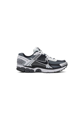 Цветные демисезонные кроссовки мужские zoom dark grey black white, вьетнам Nike Vomero 5