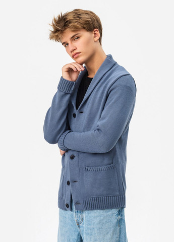 Серо-голубой кардиган SVTR