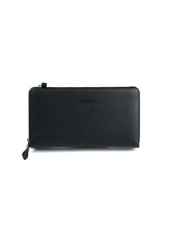 Мужской кожаный клатч на два отделения, Черная модная мини сумочка клатч кошелек из натуральной кожи Montblanc (266266503)