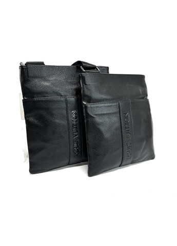 Чоловіча сумка-планшет LV з еко-шкіри PU7715-3 чорна No Brand (372744598)