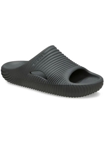 Графитовые пляжные шлепанцы recovery slide pond 208392 Crocs