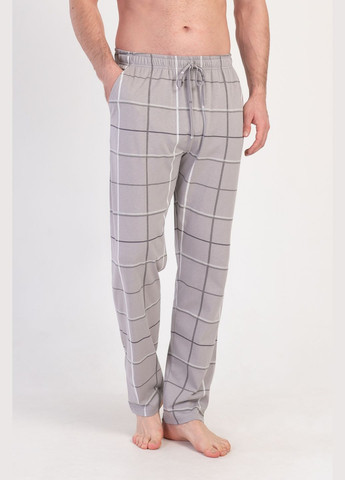 Серые домашние демисезонные прямые брюки Vienetta