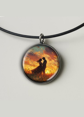 Набір підвіска (кулон) та брелок Love #02 (подарунковий набір) No Brand (332633416)