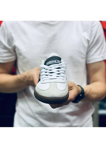 Білі Осінні кросівки чоловічі adidas spezial handball dark blue адідас спеціал No Brand