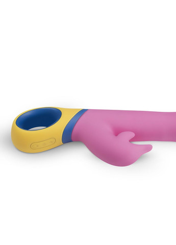 Вібратор кролік з ротацією Copy – Dolphin Vibrator PMV20 (296627029)