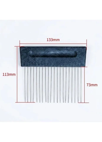Щітка малярна 1000 ліній TR7 133*113 мм, зуб 70 мм Relief-Decor (397537710)