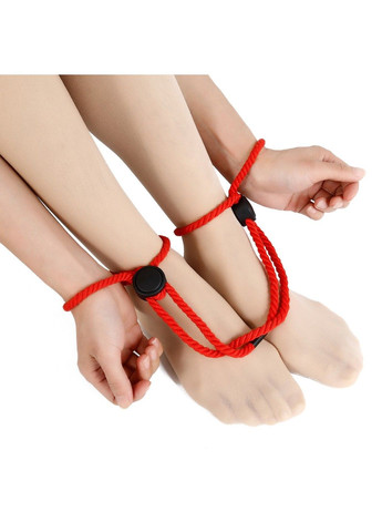 БДСМ-атрибут Веревка для шибари красного цвета We Love (293978654)