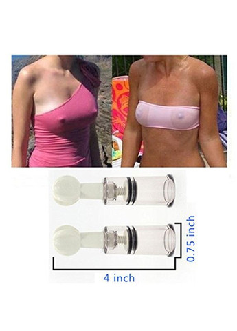 Помпы для сосков Nipple Erector Set 1,8 маленькие спиральные No Brand (303881048)