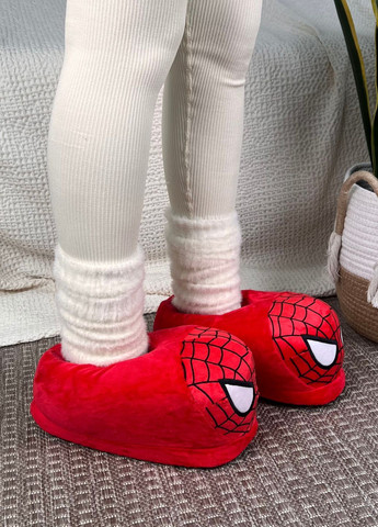 Домашні капці іграшки Людина-Павук жіночі з антиковзною підошвою My Kigu (366742056)