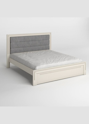 Односпальная деревянная кровать Торонто Т5 (S2005Y50R)/Аляска 93 (серый) 80х190 см (MBG-9125) Mebigrand (366086204)