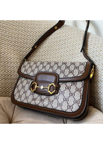 Классическая большая сумка в коричневом цвете в замшевой текстуре. No Brand (362588165)