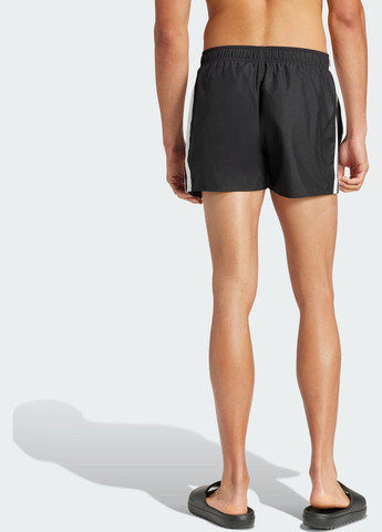 Мужские черные спортивные плавательные шорты 3-stripes 3-inch adidas