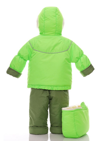 Комбінезон Конверт на хутрі Трійка світло-салатовий 98 см (27666) BABYKROHA (315423771)