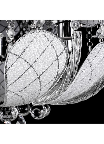 Люстра "торт - классика" с LED подсветкой на пульте управления на 6 лампочек Y1182/6/CH No Brand (352229636)