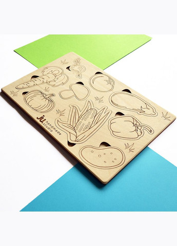 Рамка вкладыш "Город", деревянный пазл сортер для детей. Карты вкладыши с деревом для раскраски. No Brand (301482751)