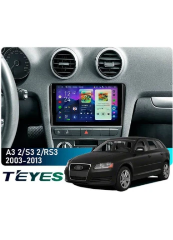 Штатна магнітола CC4 2K 6+64 Gb Audi A3 2 8P 2003-2013 S3 2 2006-2012 RS3 1 2011-2012 9" Teyes (378952565)