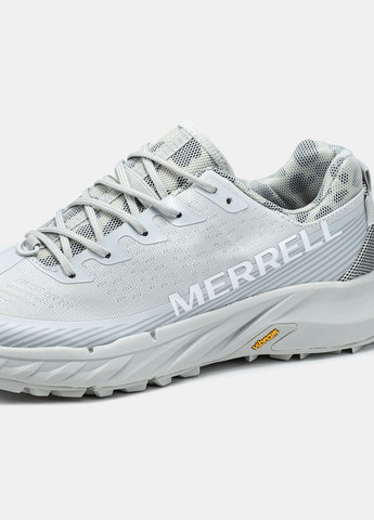 Серые демисезонные кроссовки мужские merrell agility pear 5 | меррелл агилити пир 5 серые No Brand