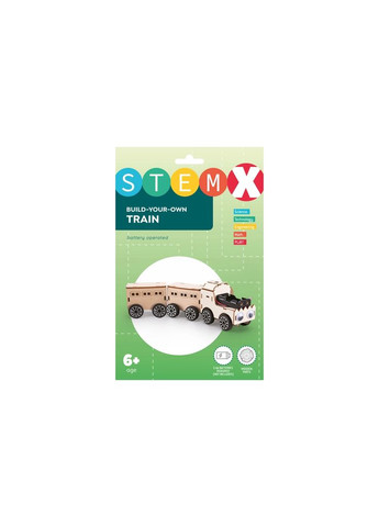 Конструктор (m463734) Stem Поїзд Дерев'яний на батарейках (367066932)