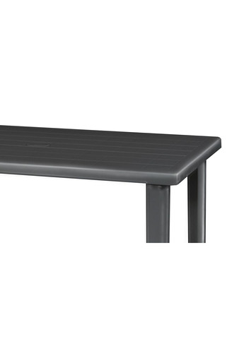 Стол для сада пластиковый Marshall, графит Bica (329407765)