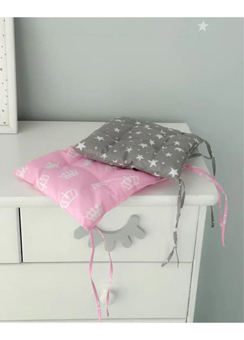 Подушка м'яка для дитячого стільчика 23х28, біла No Brand (366391632)