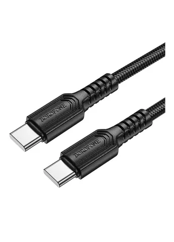 Кабель USB Type-C к USB Type-C / Провод шнур юсб тайп си на юсб тайп си для быстрой зарядки и передачи данных Borofone (360632728)
