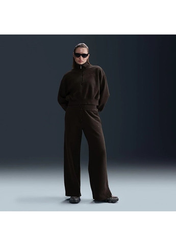 Брюки женские Sportswear Phoenix Plush Brown Nike (364836481)