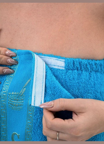 Набор для сауны 70х150 Голубой (П4К-К0406-double-006) No Brand голубой