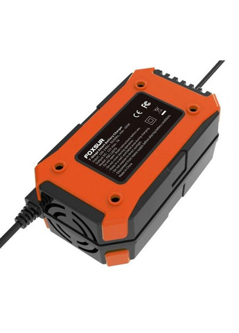 Зарядний пристрій для автомобільного акумулятора Foxsur 12V 7A (Червоний) No Brand (332635459)