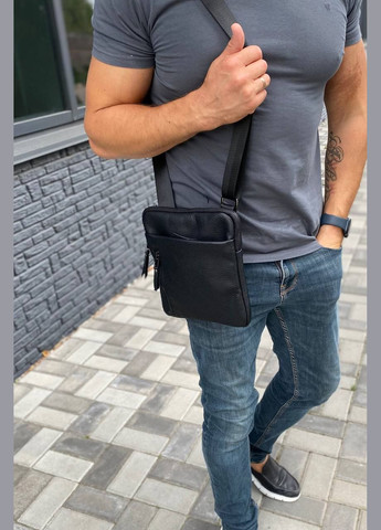 Кожаная сумка мужская планшетка через плечо Tablet Base No Brand (323201173)